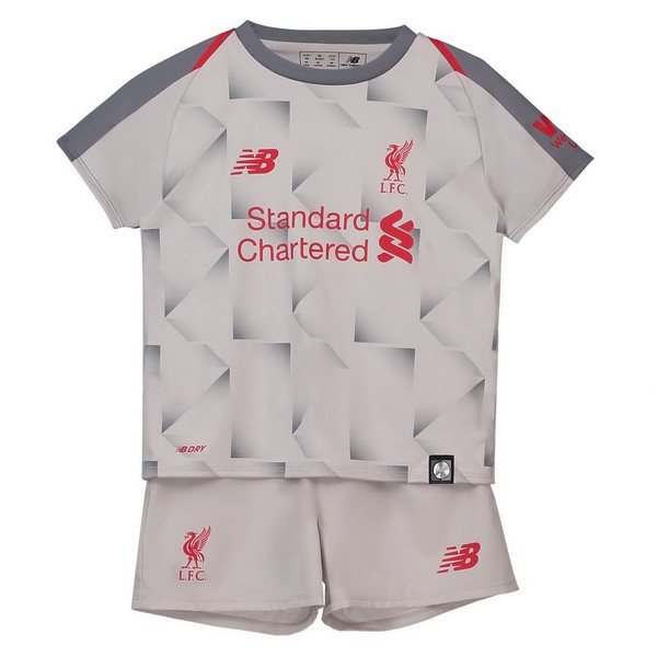 Camiseta Liverpool Tercera equipación Niños 2018-2019 Blanco